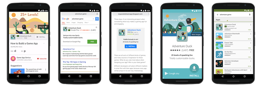 Google AdWords Unviersal App Campaigns