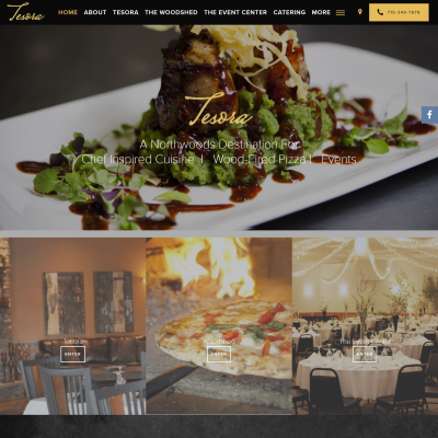 Restaurant Website with Menu & Bookings Facility